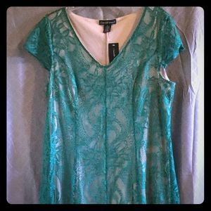 Lace Evening Gown, Size 1X